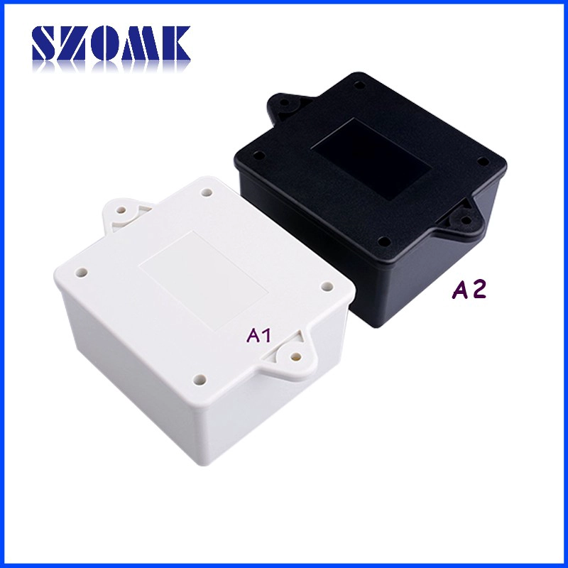 Kunststoffgehäuse Elektronik Wandmontage Kunststoff Verteilerkasten AK-W-14, 80x75x45mm
