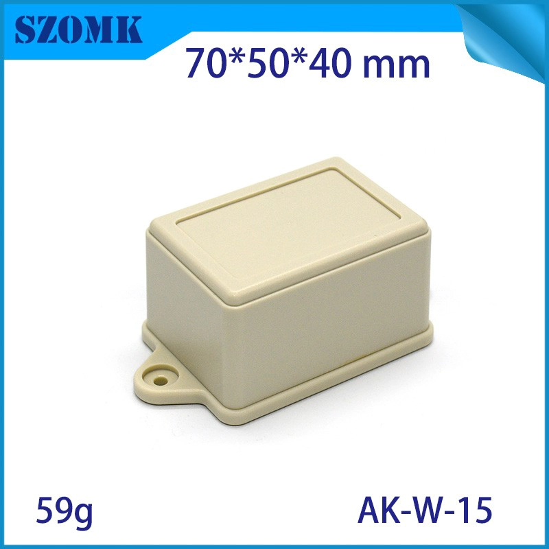 plastic enclosure junction box case black plastic electronics enclosure project box high quality