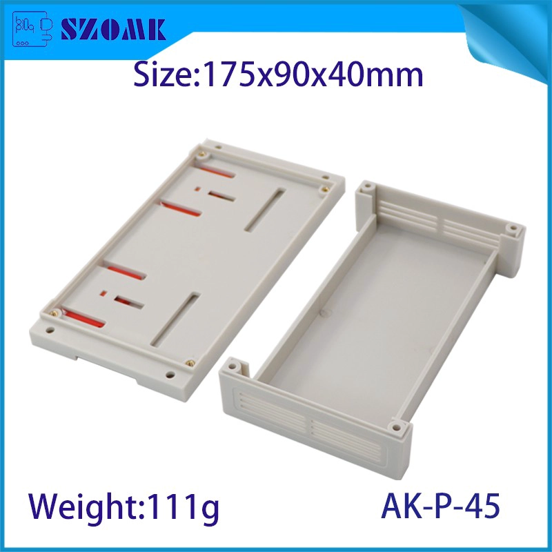Enceinte en plastique avec rail DIN AK-P-45