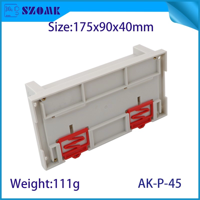 Enceinte en plastique avec rail DIN AK-P-45