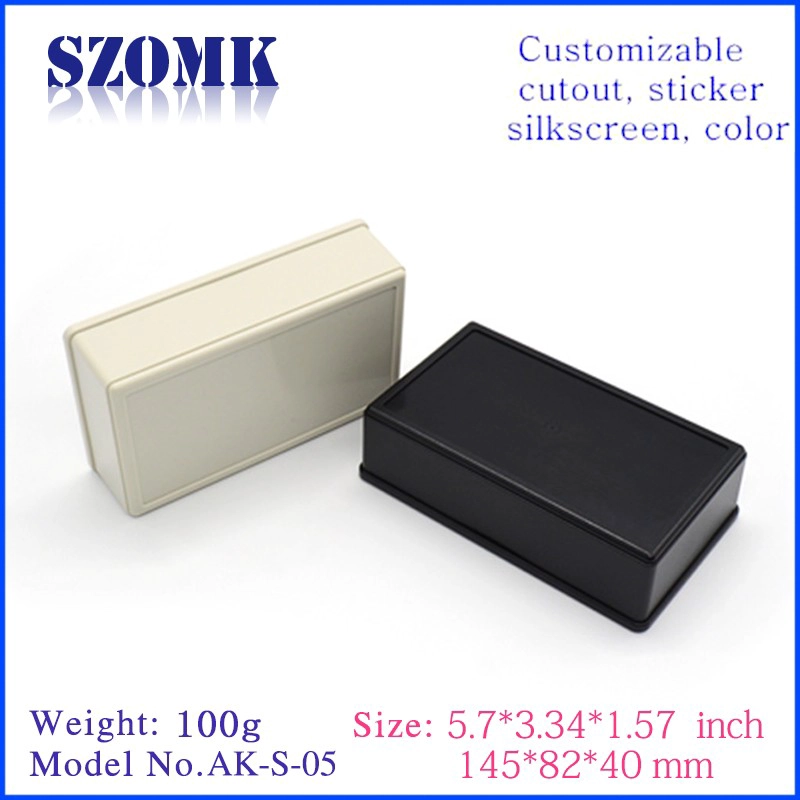 plastic enclosures for electronics device kunststoff box AK-S-05 40*85*145mm
