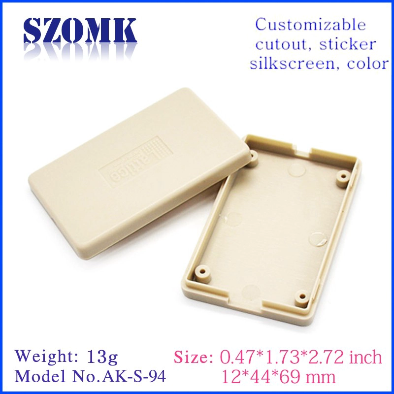 plastic project box split body enclosure szomk diy plastic case for pcb design new plastic housing