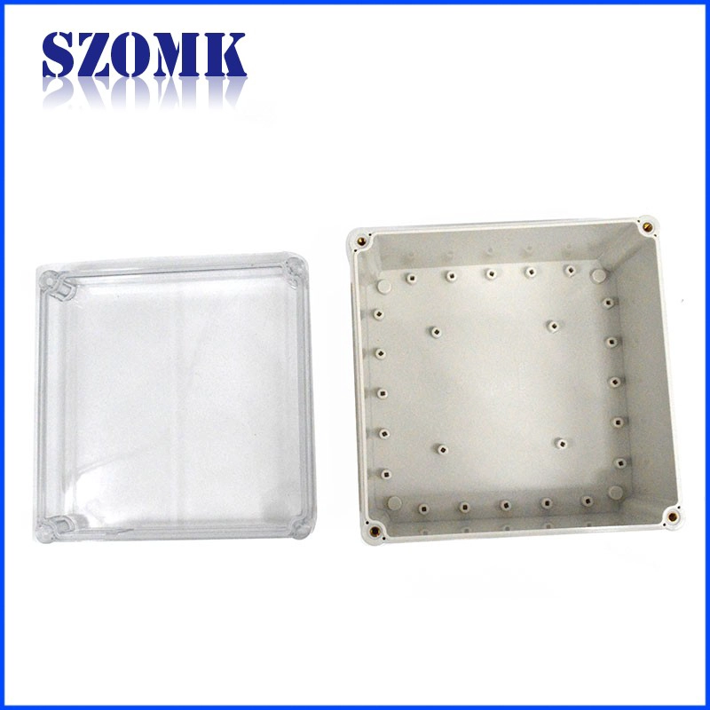 plastic waterproof outdoor enclosure electronic device industrial housing with 204(L)*166(W)*90(H)mm