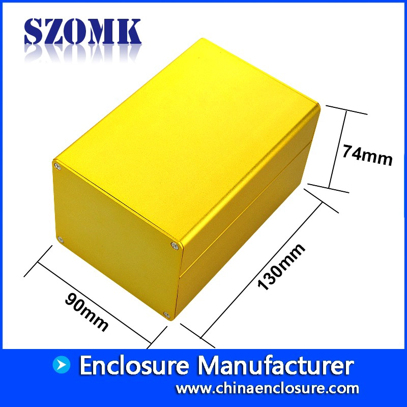 power aluminum extruded enclosure electrical junction box for pcb/AK-C-C34a
