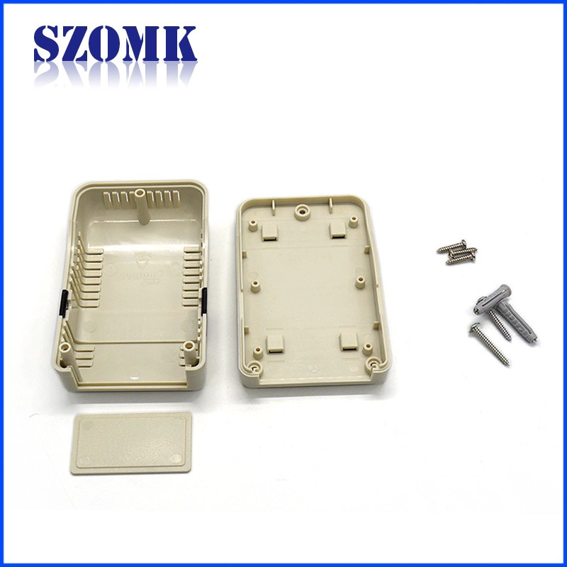 Guangdong hot sale power distribution equipment abs plastic 110X70X38mm wall mounting enclosures supply/AK-W-16