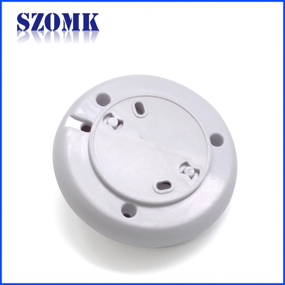 round plastic sound collector enclosure monitoring pickup box walkie talkie box size 80*30mm