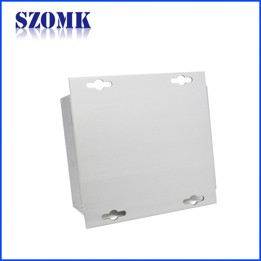 shenzhen factory instrument aluminum profile housing DIY electronic alloy chassis size 130*128*40mm