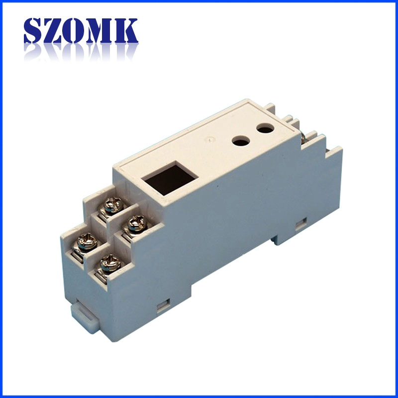 Shenzhen abs plastic 95X41X25mm electronic din rail junction enclosures supply/AK-DR-33