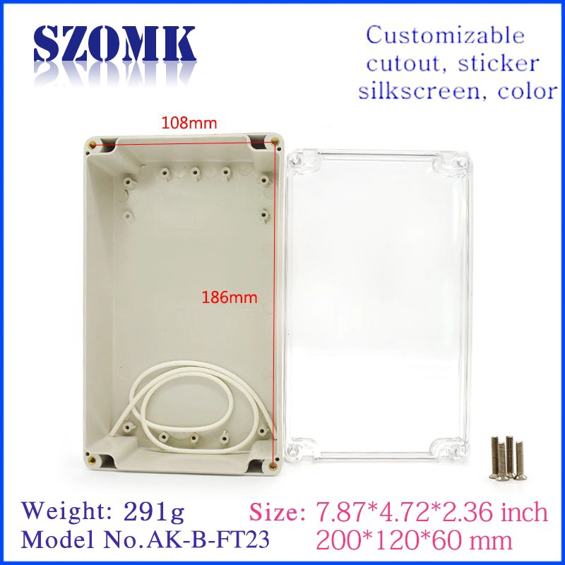 shenzhen plastic mould plastic electronic enclosure waterproof enclosures for electronics ft23