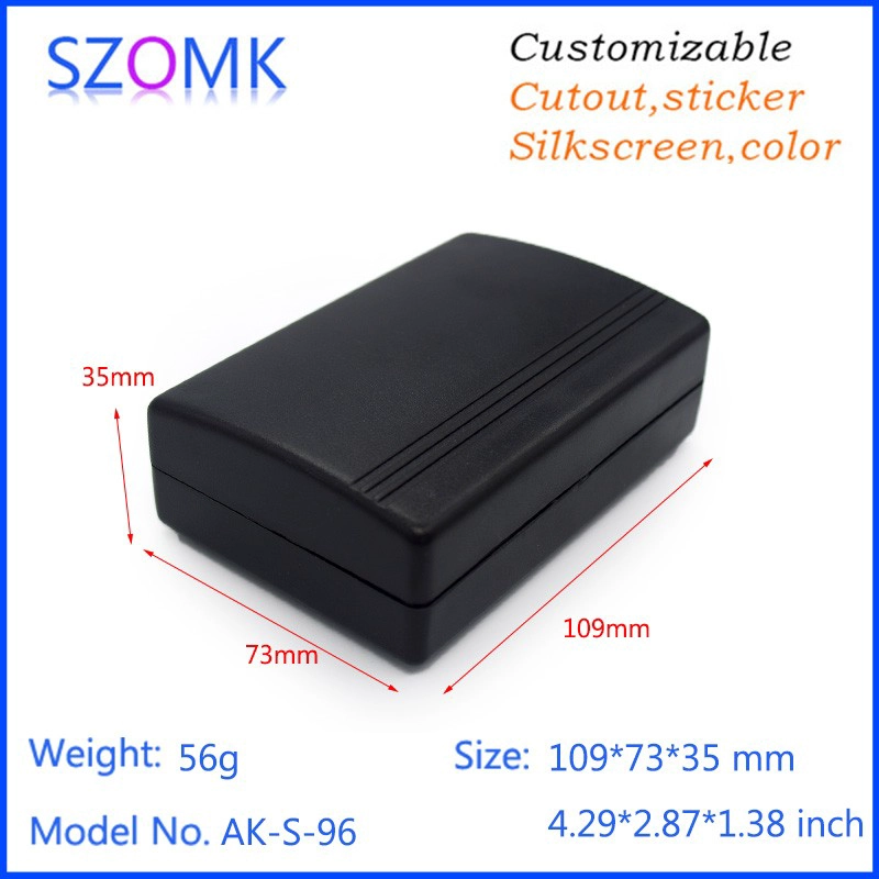 small plastic cabinet for electronic pcb instrument housing AK-S-96