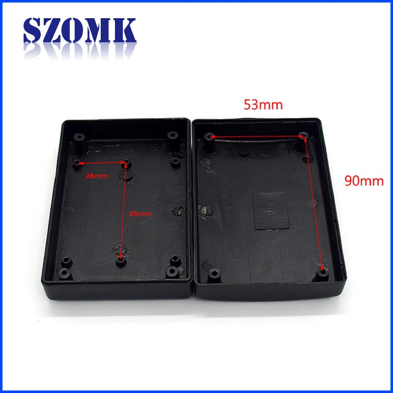 small plastic cabinet for electronic pcb instrument housing AK-S-96