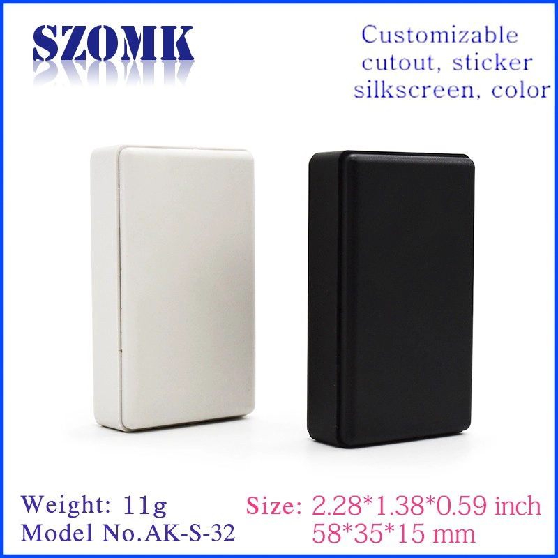 small plastic usb enclosure power distribution box AK-S-32 15*35*58mm