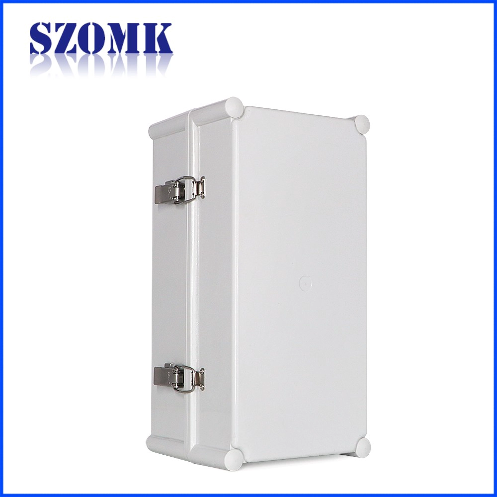 Szomk IP65 навесной пластиковый корпус для распределительной коробки электроники abs водонепроницаемый проектная коробка для монтажной платы 460 * 350 * 165 мм AK-02-23-JK пластиковый корпус для защиты от атмосферных
