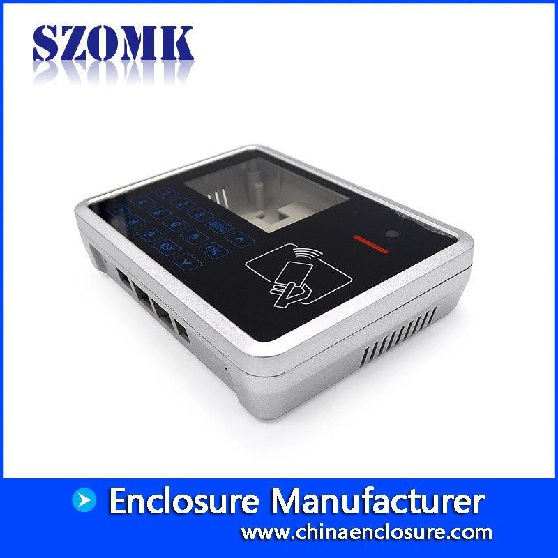 szomk RFID plastic access control enclosure box wall mounting LCD screen