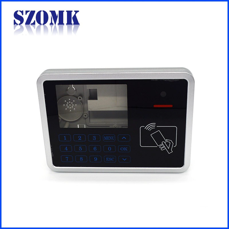 szomk RFID plastic access control enclosure box wall mounting LCD screen