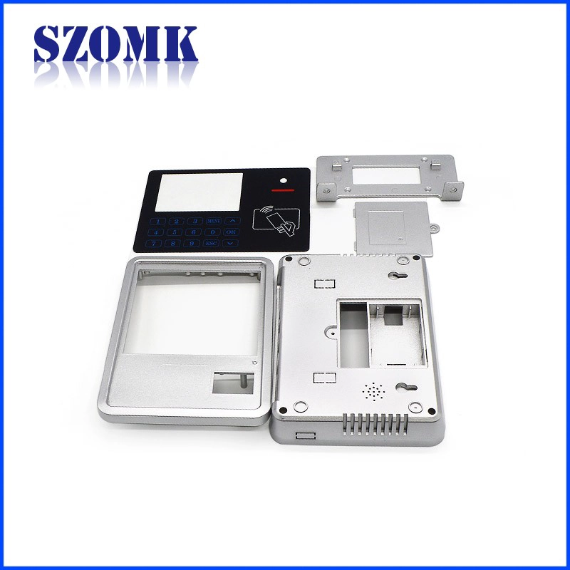 szomk RFID plastic access control enclosure box wall mounting LCD screen