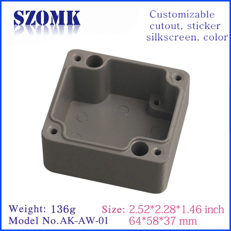 szomk die cast aluminum enclosure IP66 waterproof junction box/AK-AW-01