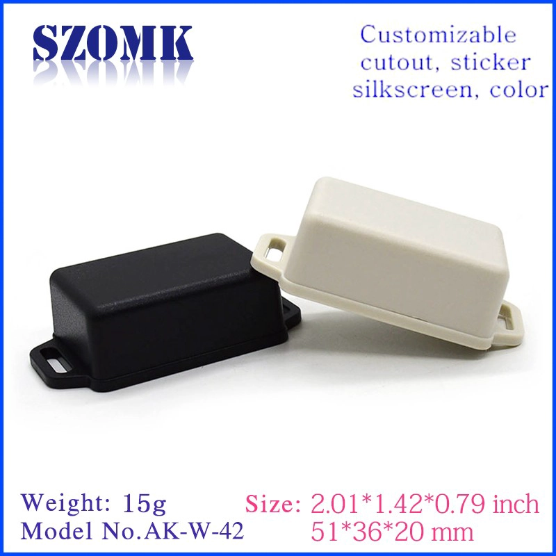 szomk distribution box plastic box electronics abs swith housing for pcb