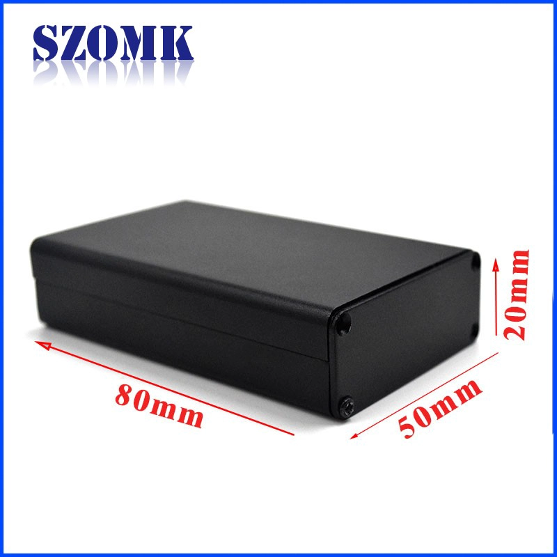 szomk diy extruded aluminum die cast junction box project box