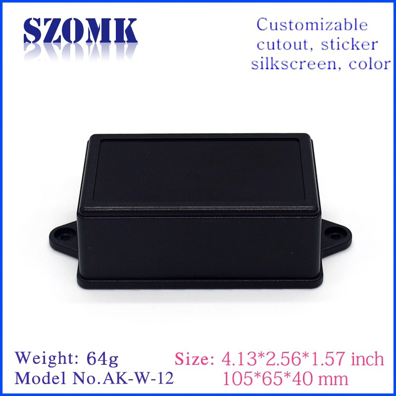 Cajas plásticas diy de la pared del enclosures105 * 65 * 40m m 4.13 * 2.56 * 1.57 pulgadas