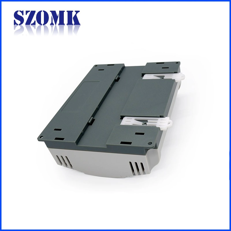 szomk لهب المواد التبديل التحكم din السكك الحديدية الضميمة مربع من البلاستيك / AK80008