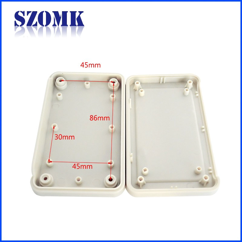 szomk handheld abs enclosure project junction housing plastic abs enclosure pcb instrument box