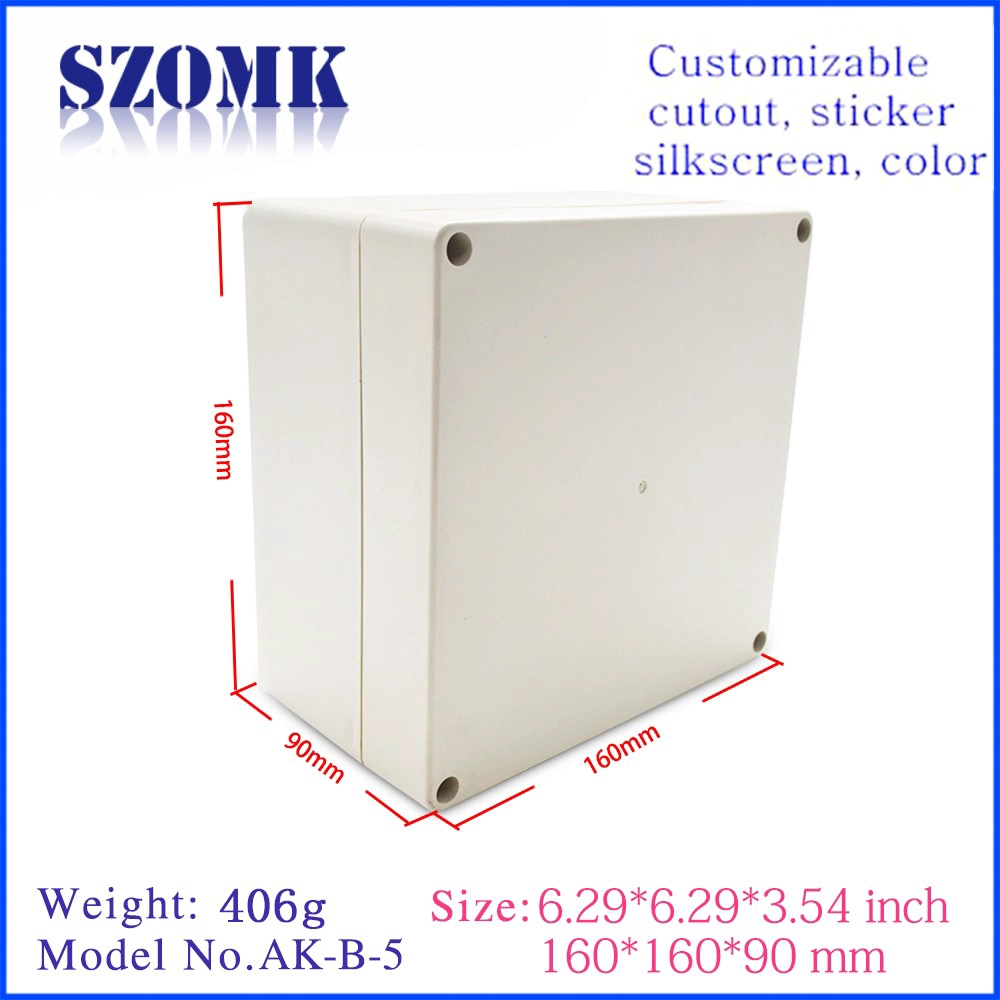 SZOMK ABS IP65 Outdoor plastic electronic enclosure waterproof IP65 junction box