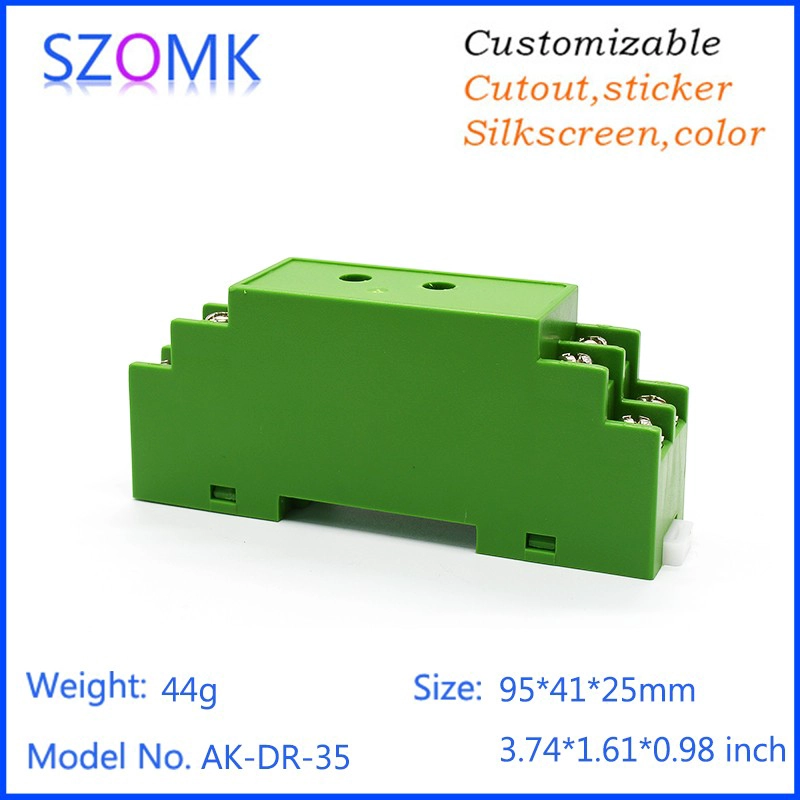 szomk high quality plastic plc din enclosure