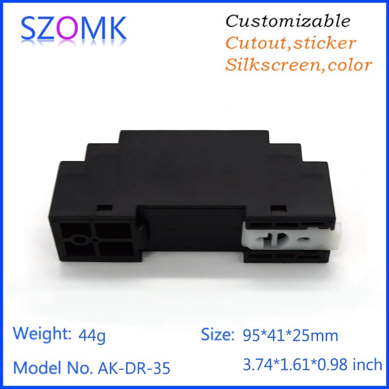 szomk high quality plastic plc din enclosure