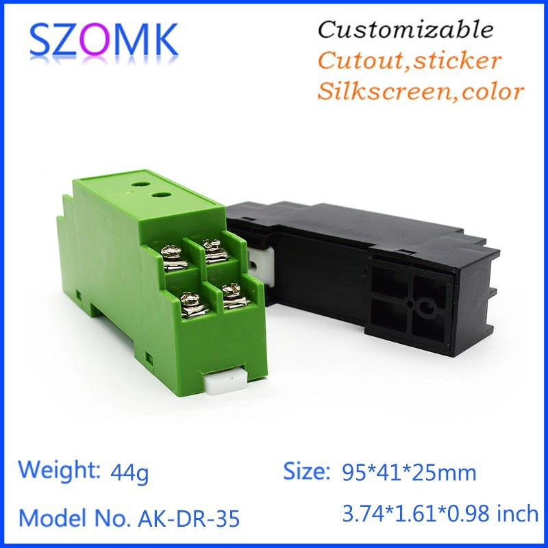 szomk high quality plastic plc din enclosure