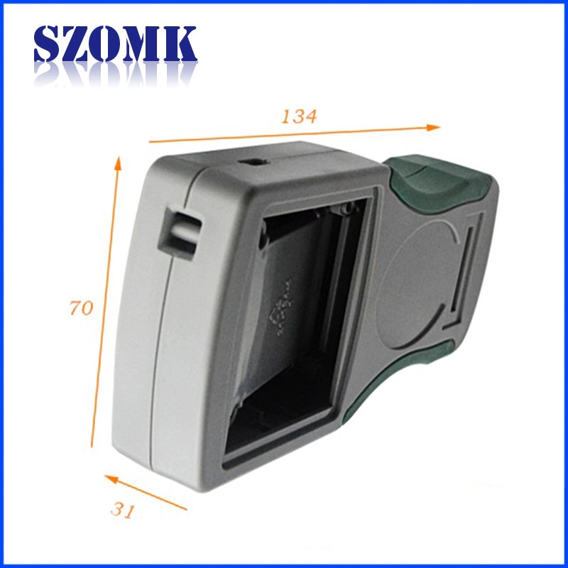 szomk caja de plástico ABS con pantalla LCD AK-H-57/134 * 70 * 31 mm