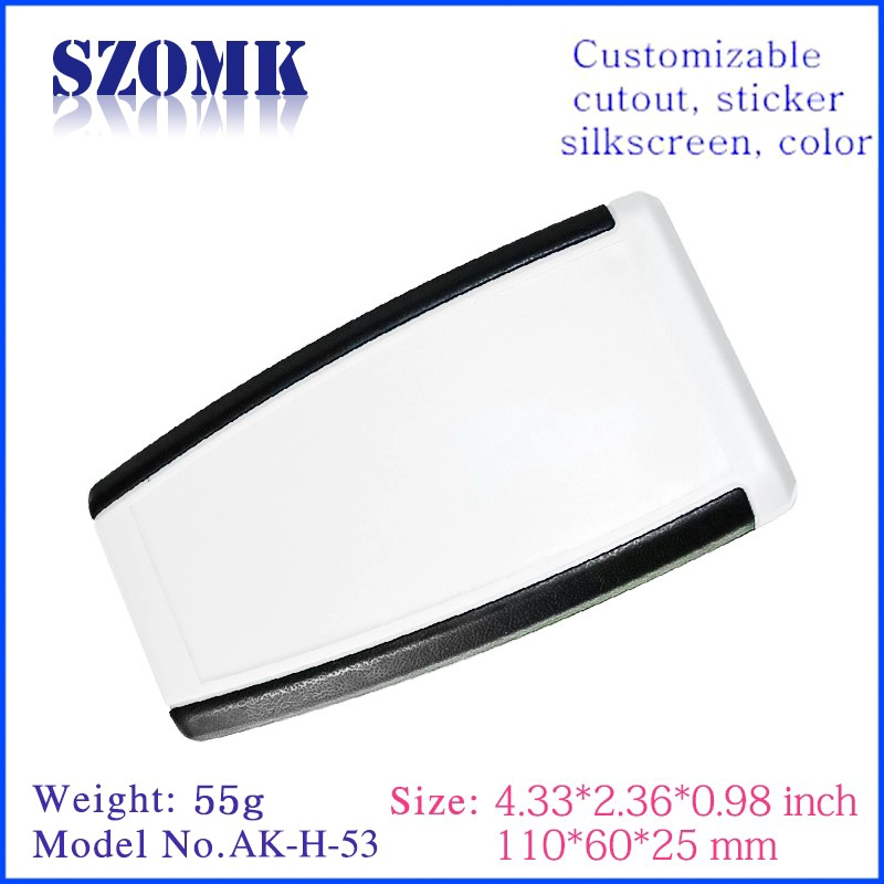 Caja de la caja plástica de szomk para la caja de la proyección de la caja de la conexión de la PCB AK-H-53