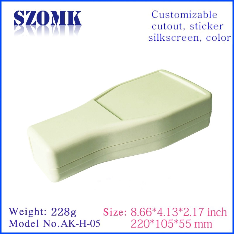 szomk plastic enclosure for electronic control waterproof case handheld enclosure