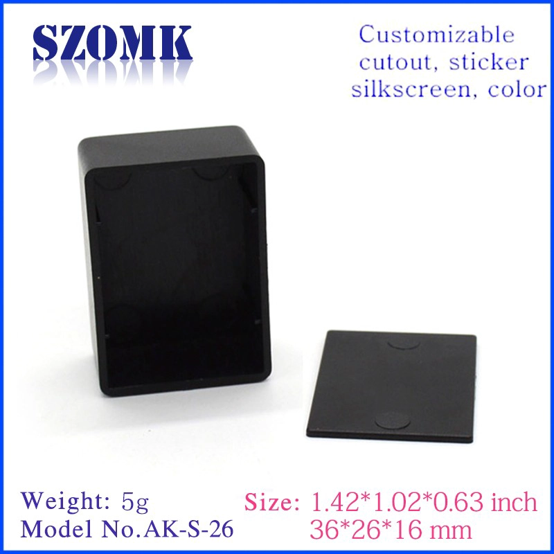 szomk plastic enclosures for electronics 36*26*16mm small junction box project case electronics enclosure box