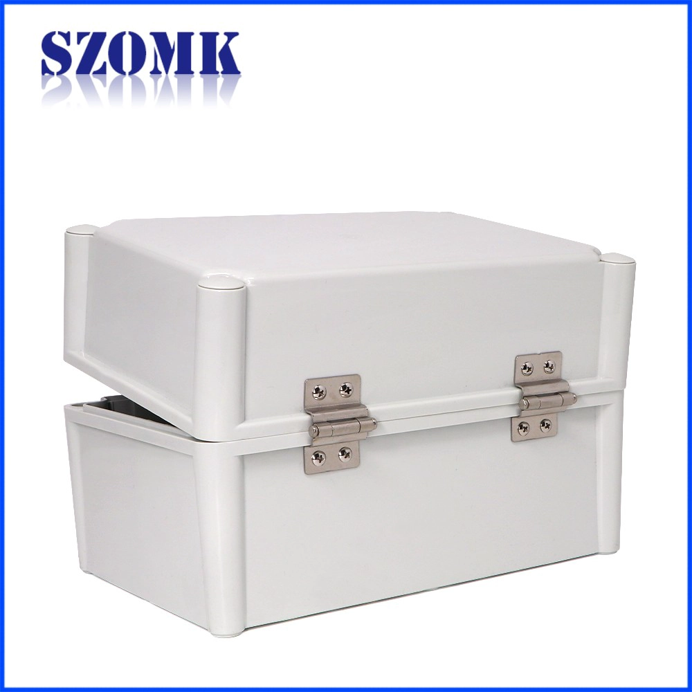 custodia impermeabile in plastica szomk per elettronica pcb outdoor IP65 tenuta a tenuta stagna scatola attrezzatura impermeabile 280 * 190 * 180mm AK-02-27T-JK custodia elettrica esterna