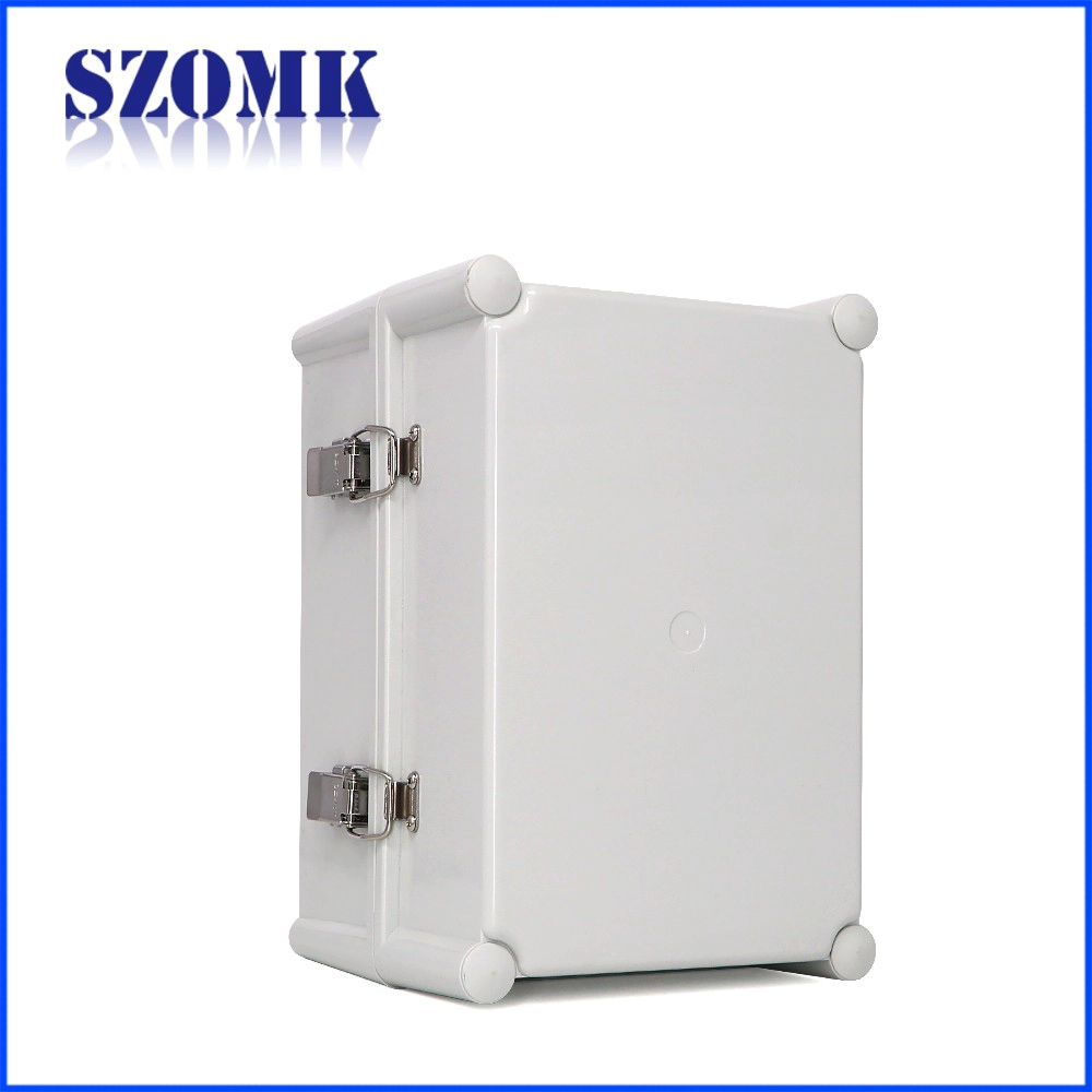 custodia impermeabile in plastica szomk per elettronica pcb outdoor IP65 tenuta a tenuta stagna scatola attrezzatura impermeabile 280 * 190 * 180mm AK-02-27T-JK custodia elettrica esterna