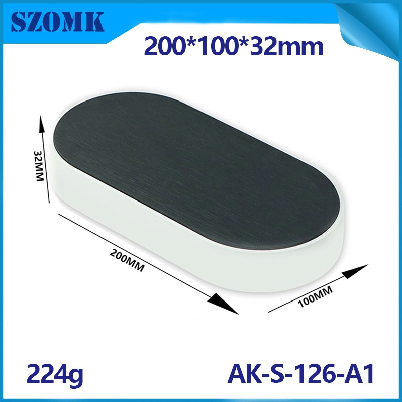 Szomk Caixa de Projeto Amplificadores Caixa Plástico para Projecto Eletrônico AK-S-126
