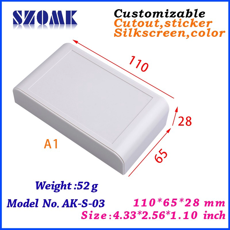 szomk标准的塑料外壳110x65x28mm
