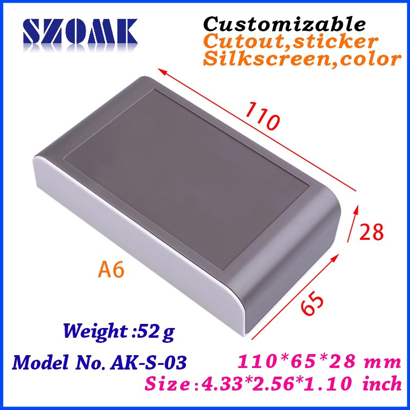 szomk标准的塑料外壳110x65x28mm