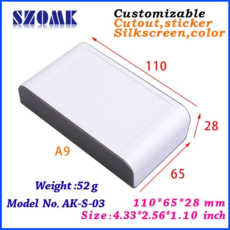 szomk标准的塑料外壳110x65x28mm