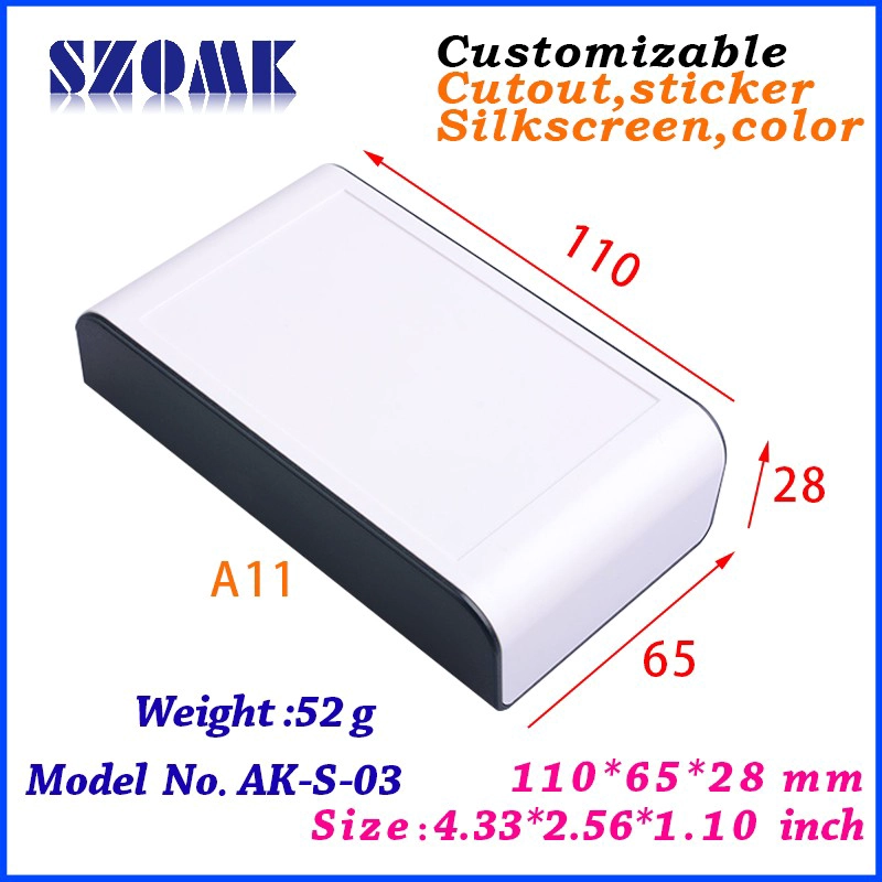 szomk标准的塑料外壳110x65x28mm