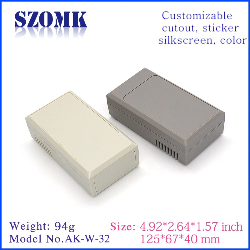 Szomk Wandmontage Kunststoffgehäuse 125 * 67 * 40 mm Kastengehäuse elektrisch AK-W-32