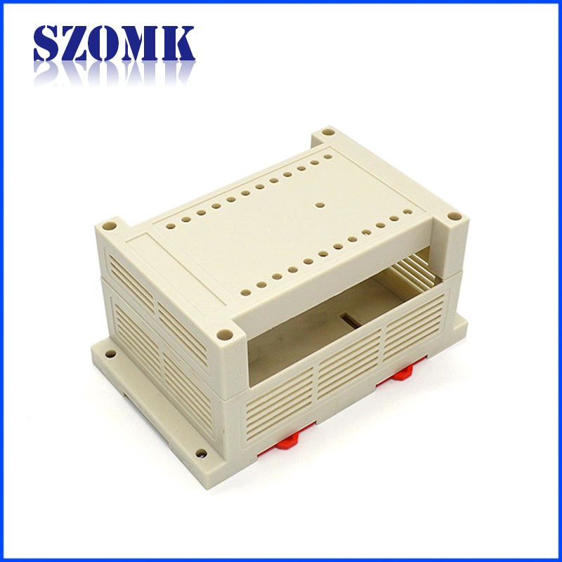 custodia in plastica din-rail di controllo industriale di alta vendita per dispositivo pcb AK-P-09 145x90x72mm