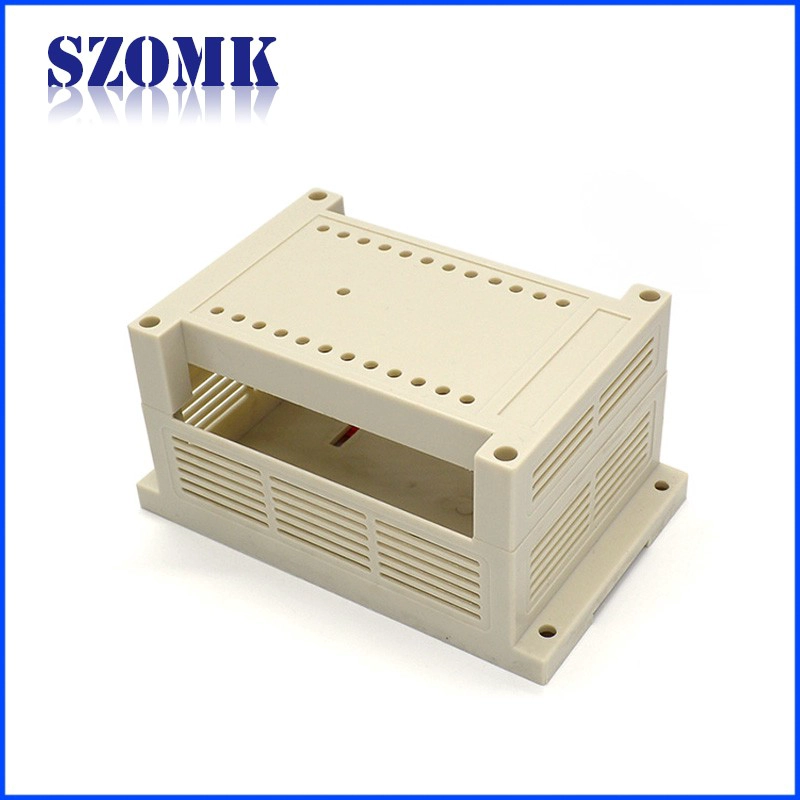 custodia in plastica din-rail di controllo industriale di alta vendita per dispositivo pcb AK-P-09 145x90x72mm