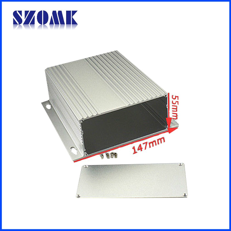 wall mount brushed aluminum enclosure-AK-C-A13