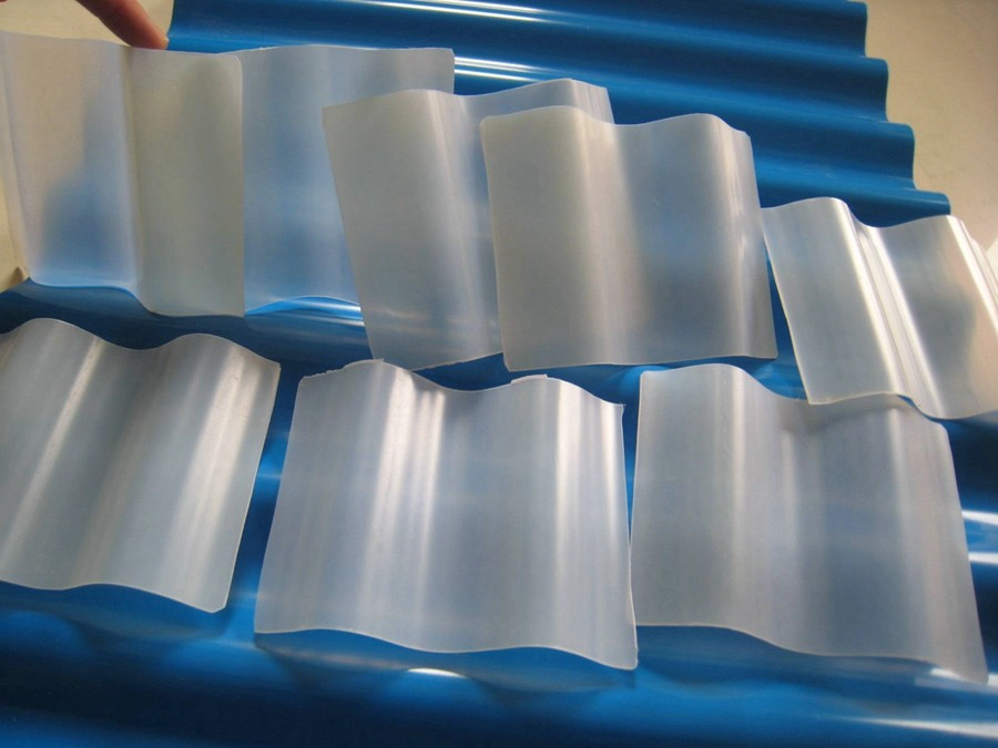 Hoja translúcida para techos de material de construcción de PVC de fábrica de ZXC China