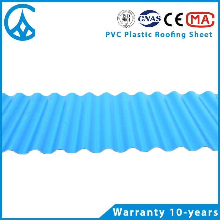 Tấm lợp nhựa vật liệu UPVC trọng lượng nhẹ ZXC để lợp nhà