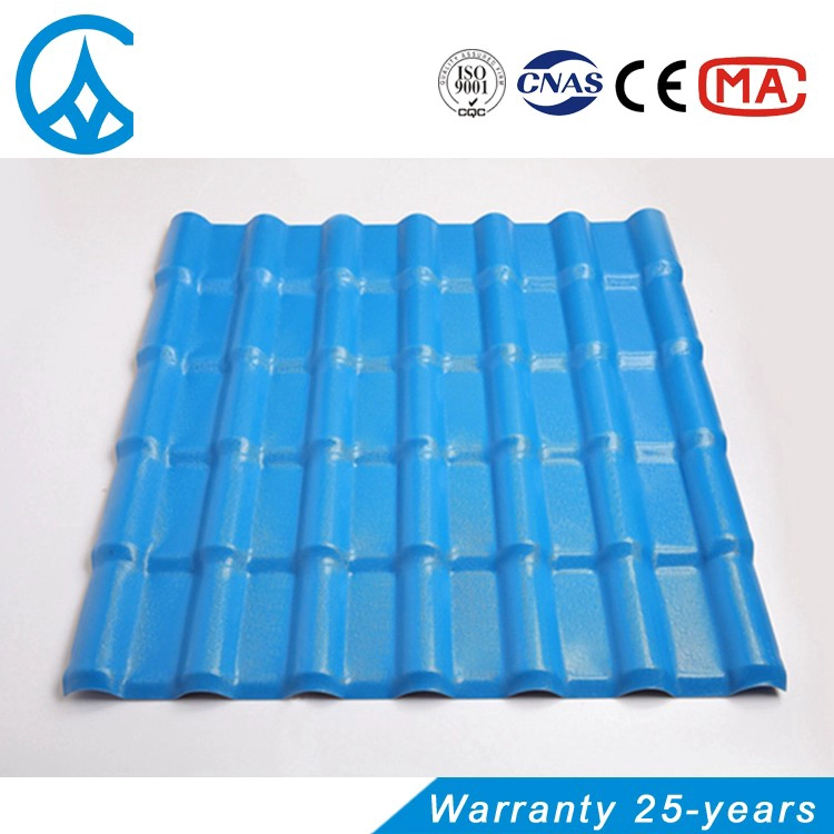 ZXC Intsik Mahusay na Paglilinis ng Paglilinis ng Sarili Synthetic Resin Roofing Tile