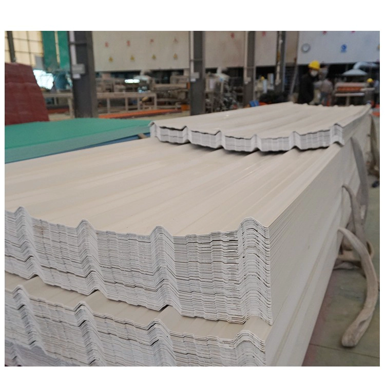 ZXC UPVC แผ่นหลังคาคอมโพสิตป้องกันการกัดกร่อนที่มีการรับประกัน 10 ปี