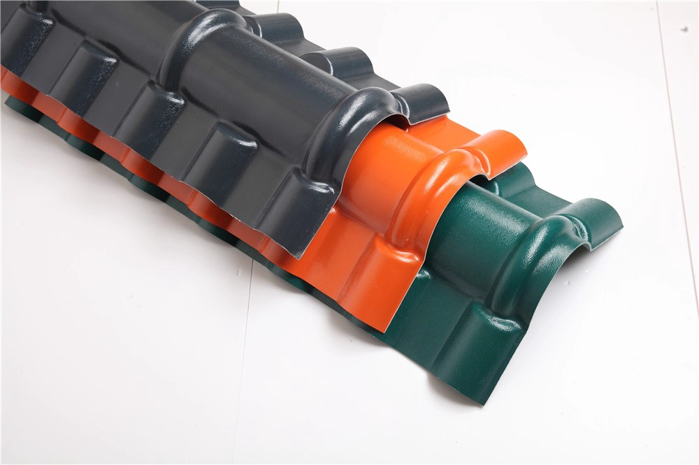 ZXC atacado boa resistência à corrosão telha espanhola